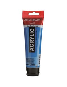 Talens amsterdam ακρυλικό χρώμα 582 mangan. bl. phthalo 120ml