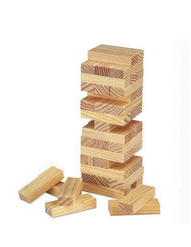Επιτραπέζιο Jenga ξύλινο 45 τεμαχίων Υ16x5x5εκ.
