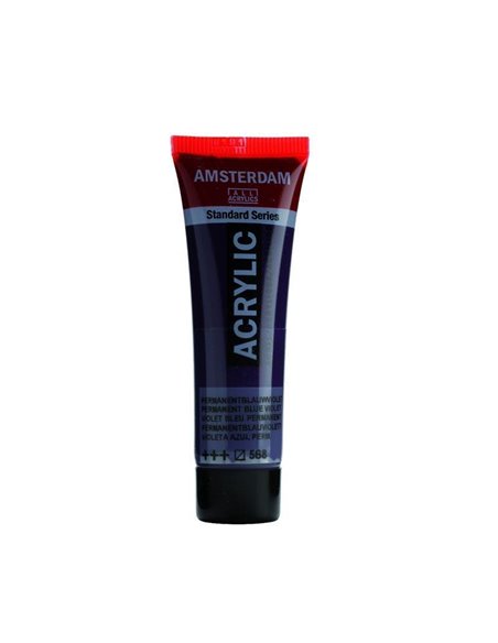 Talens amsterdam ακρυλικό χρώμα 568 perm. blue violet 120ml