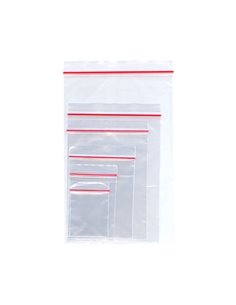 Σακουλάκια ασφαλείας 80mm πλάτος x 120mm ύψος (100τεμ)