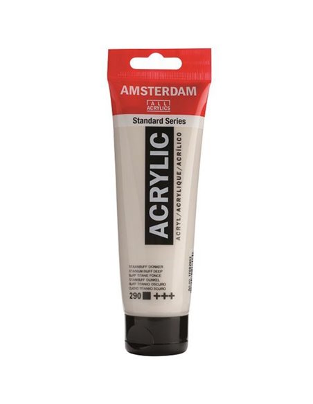 Talens amsterdam ακρυλικό χρώμα 290 titanium buff D 120ml