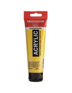Talens amsterdam ακρυλικό χρώμα 272 transp. yellow M 120ml