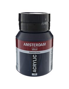 Talens amsterdam ακρυλικό χρώμα 566 prussian blue 500ml