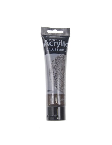Phoenix ακρυλικό χρώμα 688 raw umber, σωληνάριο 100ml