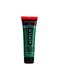 Talens amsterdam ακρυλικό χρώμα 619 permanent green d 120ml