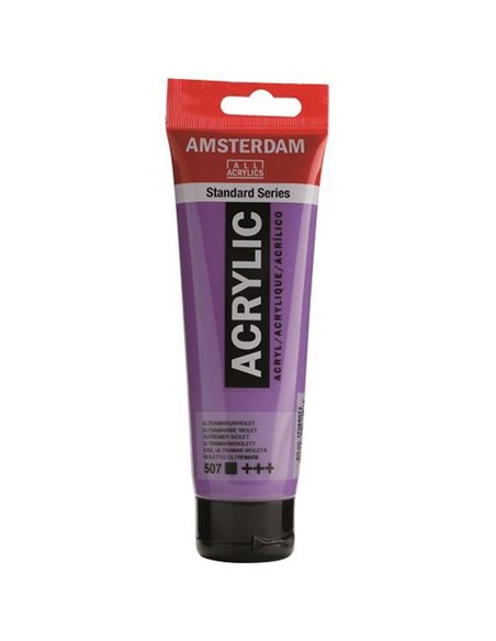 Talens amsterdam ακρυλικό χρώμα 507 ultramarine violet 120ml