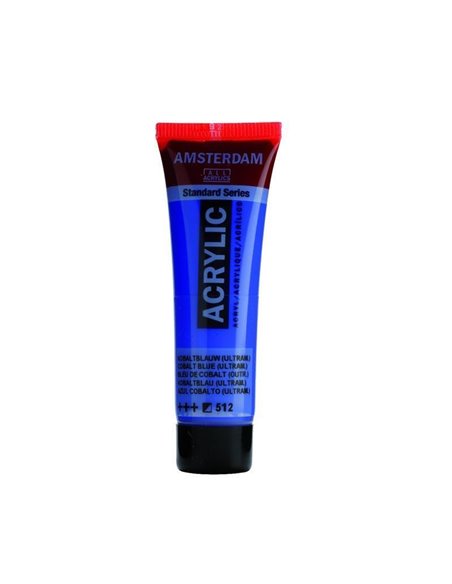 Talens amsterdam ακρυλικό χρώμα 512 cobalt blue (ultram.) 120ml