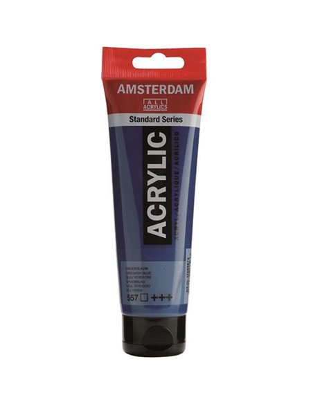 Talens amsterdam ακρυλικό χρώμα 557 green blue 120ml