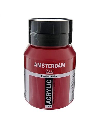 Talens amsterdam ακρυλικό χρώμα 318 carmine 500ml