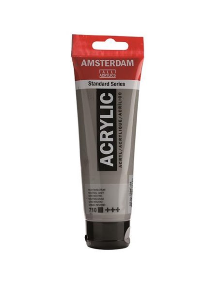 Talens amsterdam ακρυλικό χρώμα 710 neutral grey 120ml