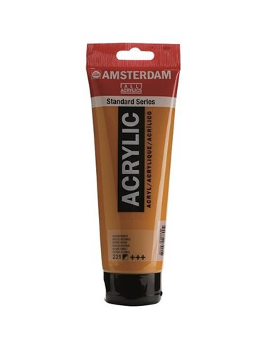 Talens amsterdam ακρυλικό χρώμα 231 gold ochre 120ml