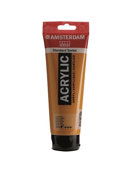 Talens amsterdam ακρυλικό χρώμα 231 gold ochre 120ml