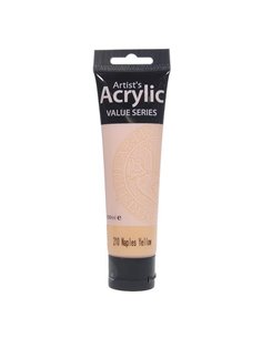 Phoenix ακρυλικό χρώμα 210 naples yellow hue, σωληνάριο 100ml