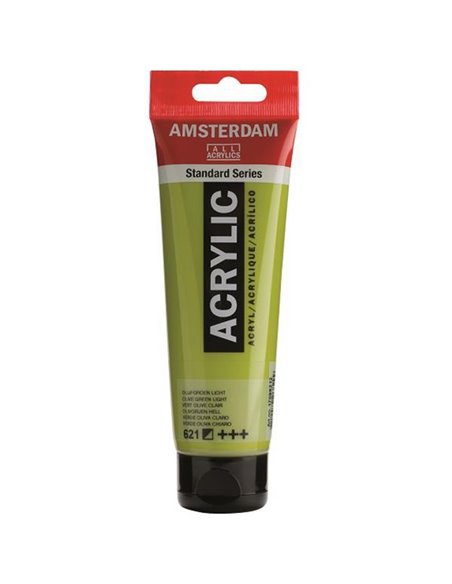 Talens amsterdam ακρυλικό χρώμα 621 olive green L 120ml
