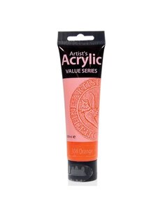 Phoenix ακρυλικό χρώμα 304 orange, σωληνάριο 100ml