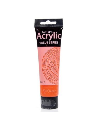 Phoenix ακρυλικό χρώμα 304 orange, σωληνάριο 100ml