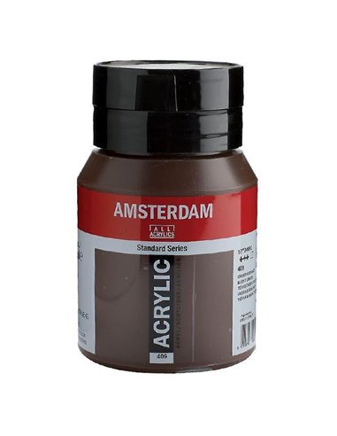 Talens amsterdam ακρυλικό χρώμα 409 burnt umber 500ml