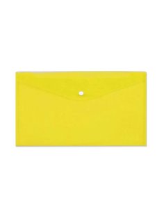 Φάκελος κουμπί PP κίτρινος Α4 Υ32x24εκ.