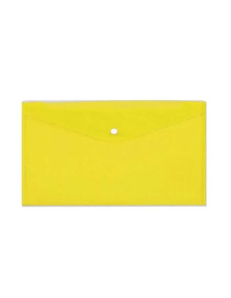 Φάκελος κουμπί PP κίτρινος Α4 Υ32x24εκ.