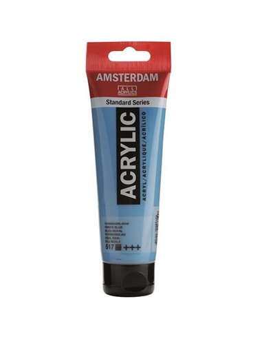 Talens amsterdam ακρυλικό χρώμα 517 king 's blue 120ml