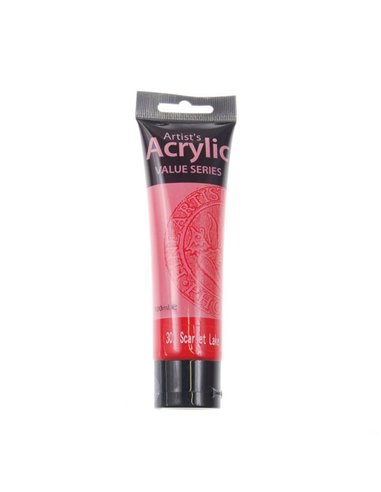 Phoenix ακρυλικό χρώμα 302 scarlet, σωληνάριο 100ml