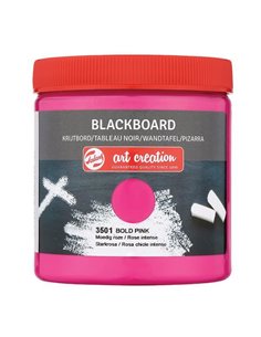 Talens blackboard paint 3501 bold pink, 250 ml