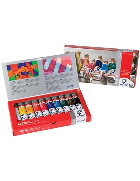 Talens ακρυλικά χρώματα 10τεμ. x 40ml