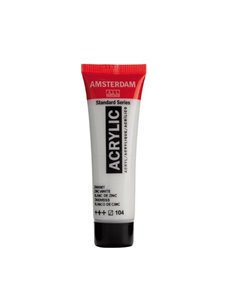Talens amsterdam ακρυλικό χρώμα 104 zinc white120ml