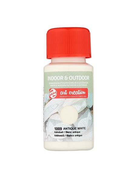 Talens χρώμα indoor/outdoor 1009 antique white 50ml
