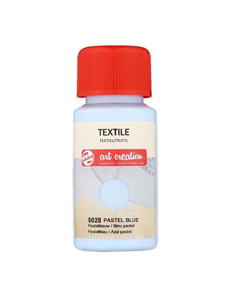 Talens χρώμα textile 5028 pastel blue 50ml