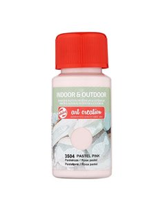 Talens χρώμα indoor/outdoor 3504 pastel pink 50ml