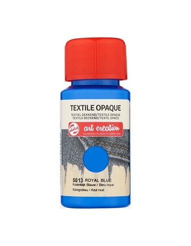 Talens χρώμα textile opaque 5013 royal blue 50ml
