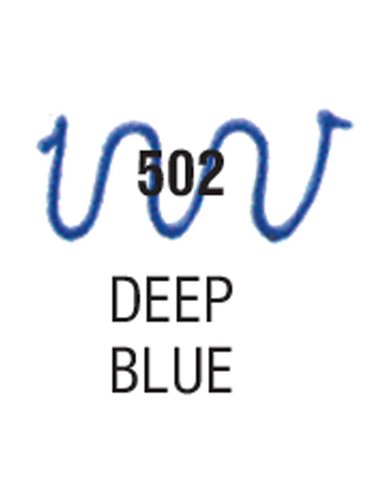 Talens χρώμα decorfin relief paint 502 deep blue 20ml