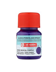 Talens χρώμα glass/porcelain opaque 5516 magical purple 30ml