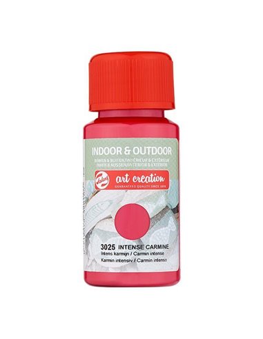 Talens χρώμα indoor/outdoor 3025 interference carmine 50ml