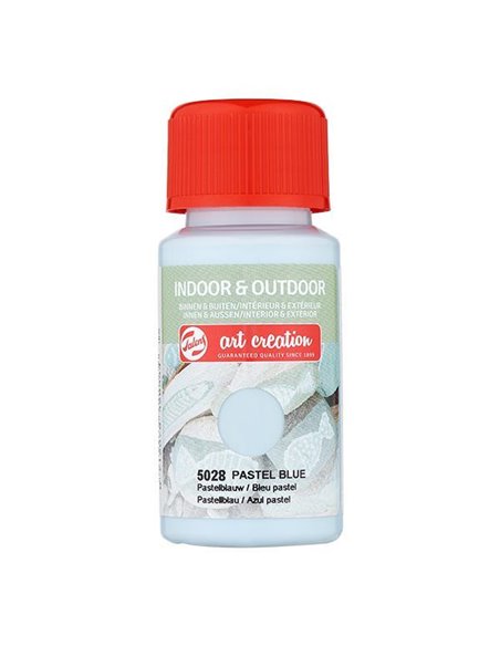 Talens χρώμα indoor/outdoor 5028 pastel blue 50ml