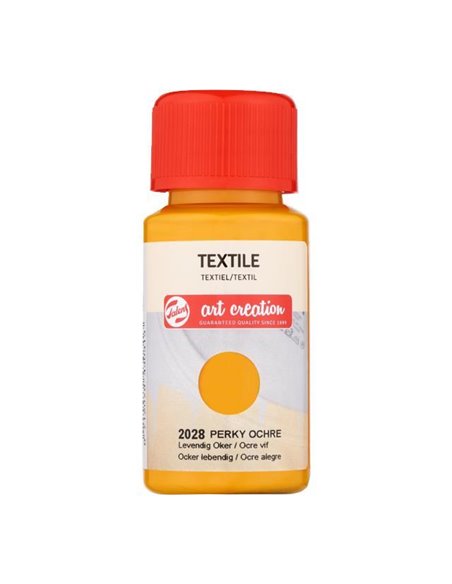 Talens χρώμα textile 2028 perky ochre 50ml