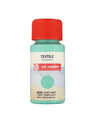 Talens χρώμα textile 6030 dusty mint 50ml