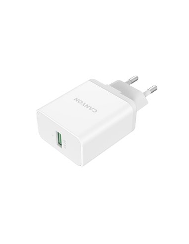 Canyon Wall Charger Quick Charge 3.0 H-24, 24W - CNE-CHA24W