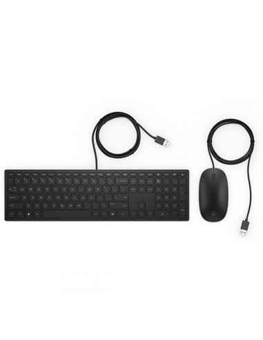 HP Pavilion Wired Keyboard and Mouse Greek 4CE97AA