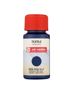 Talens χρώμα textile 5029 indigo blue 50ml