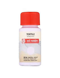Talens χρώμα textile 5514 pastel violet 50ml