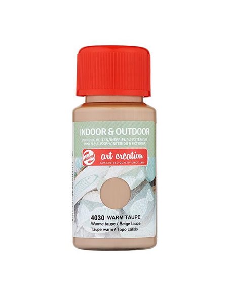 Talens χρώμα indoor/outdoor 4030 warm taupe 50ml