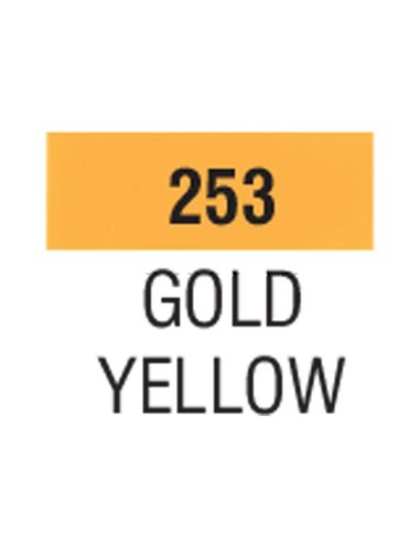 Talens χρώμα decorfin satin 253 gold yellow16 ml