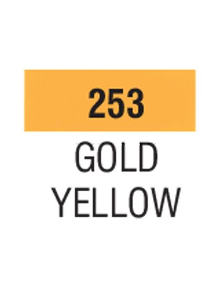 Talens χρώμα decorfin satin 253 gold yellow16 ml