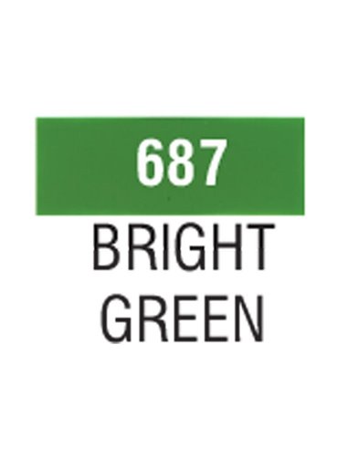 Talens χρώμα decorfin satin 687 bright green 16 ml