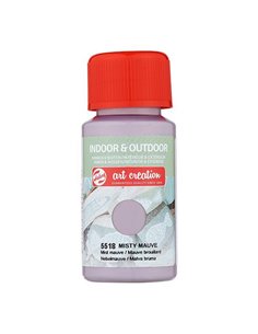 Talens χρώμα indoor/outdoor 5518 misty mauve 50 ml