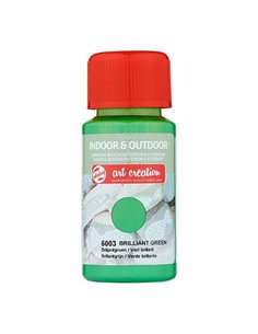 Talens χρώμα indoor/outdoor 6003 brilliant green 50ml