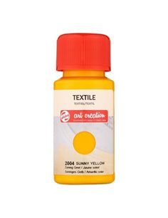 Talens χρώμα textile 2004 sunny yellow 50ml