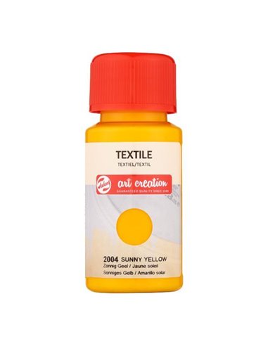 Talens χρώμα textile 2004 sunny yellow 50ml